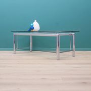 Table basse en verre, design danois, années 1970, production : Danemark