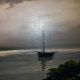Oil painting.st Breton marine signed (reney 1890/1959)