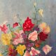 Bouquet of Flowers, oil painting, 1945