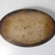 ancien plat en terre cuite vernissée
