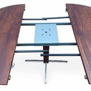 Table à manger Jorge Zalszupin ronde extensible palissandre jacaranda 1960