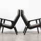 Pair of 1611 armchairs by Rob Parry for Gelderland 1952