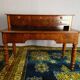 Louis Philippe desk in walnut bramble