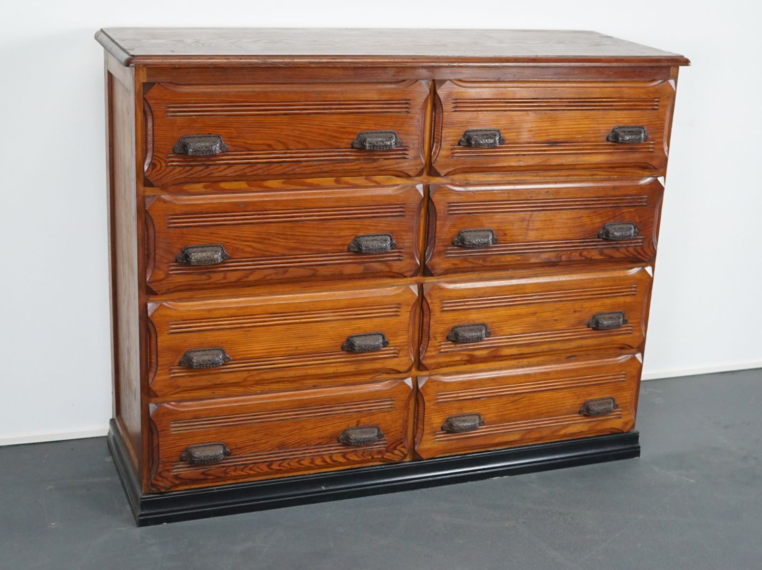 Apothecary Cabinet in pine France 1920s
