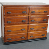 Apothecary Cabinet in pine France 1920s