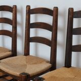 3 mulched chairs Georges Robert