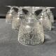 6 verres à vin Baccarat Lulli estampillés