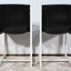 Pair of Lacquered Wooden chairs, signed P.Gautier -1960