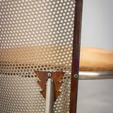 Frans Van Praet set of four postmodern Sevilla chairs 1990