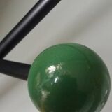 Vestiaire porte manteau boules de billard et miroir style Roger Feraud