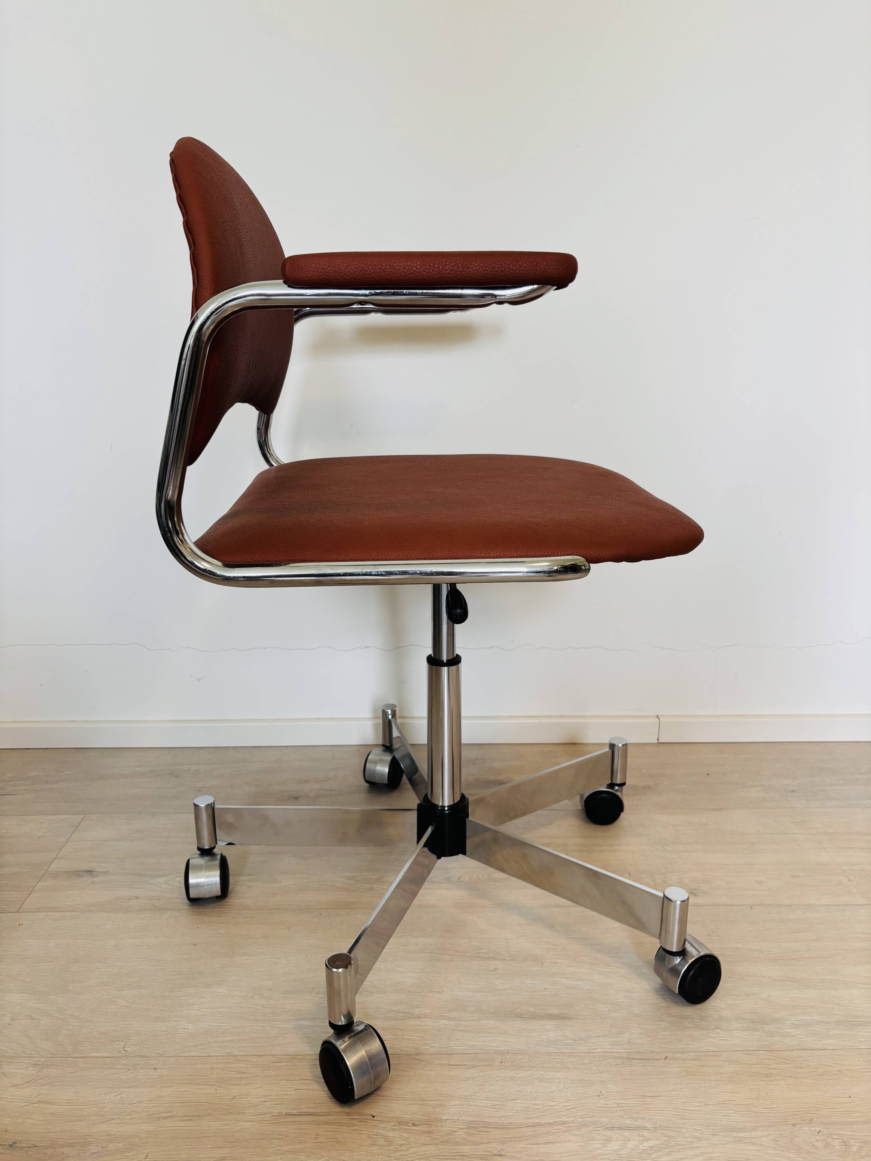 Fully Restored Kovona Office Chair by Kovona from Czechoslovakia 1970's