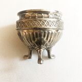 Old Empire style silver metal saleron