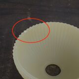 Yellow glass hanging