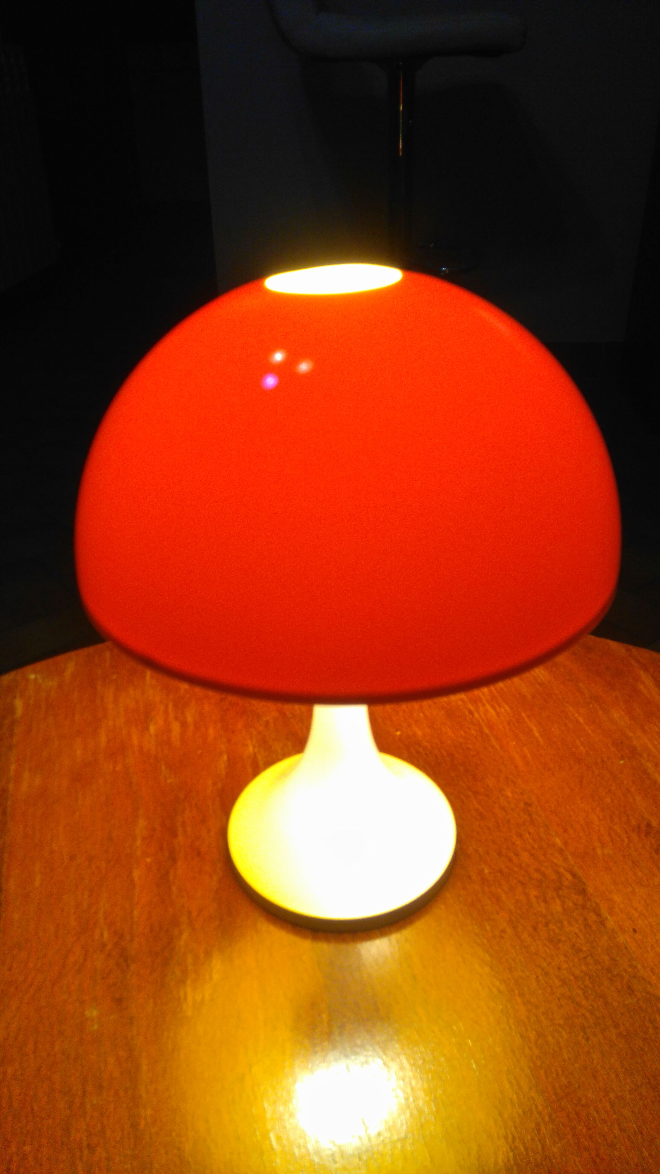Vintage mushroom lamp