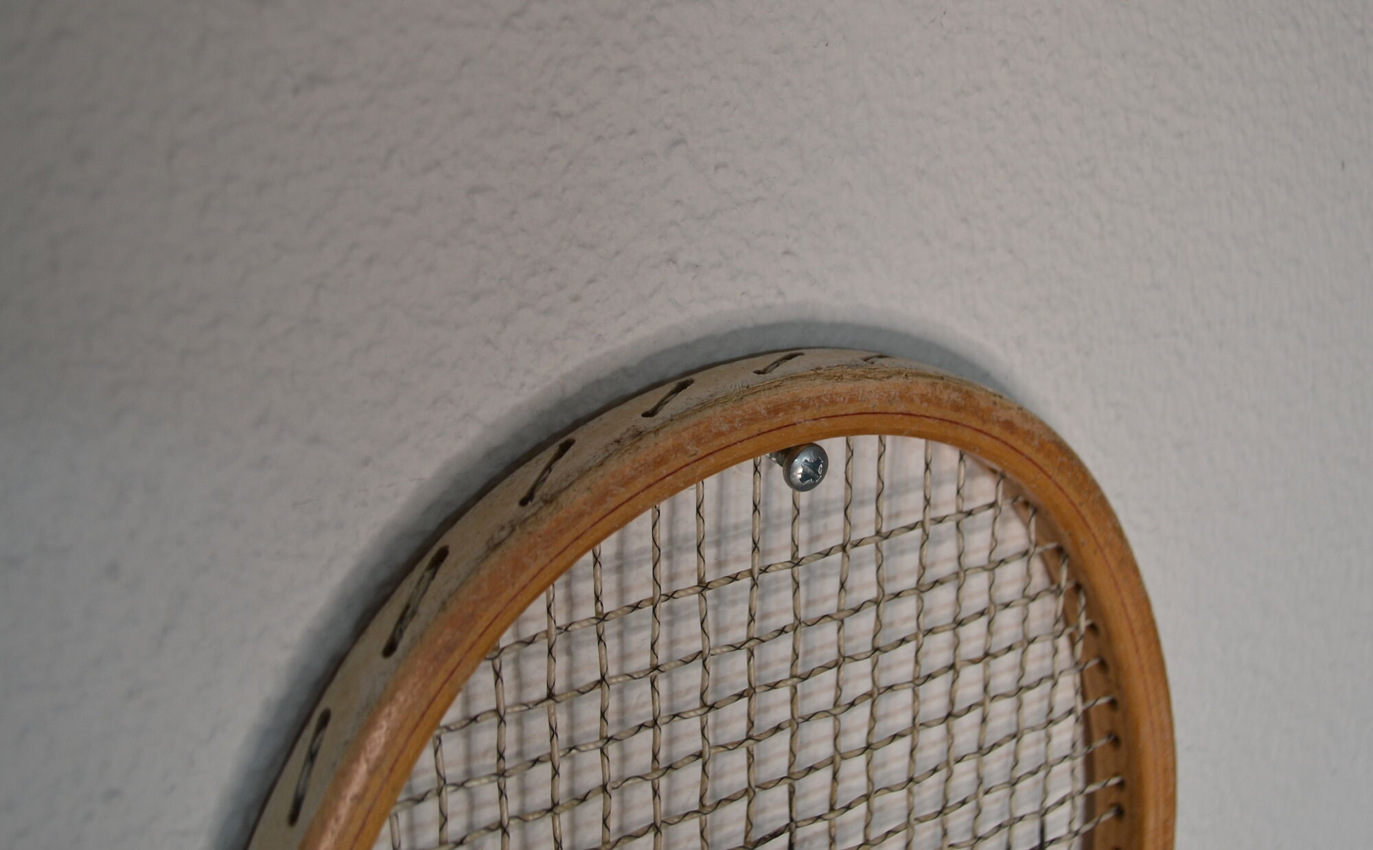 Vintage Adidas Tennis Racket - Green and White