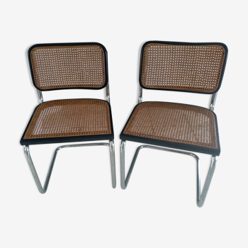 Paire de chaises Cesca B32 par Marcel Breuer, 1992