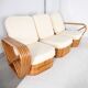Salon en rotin de Paul Frankl