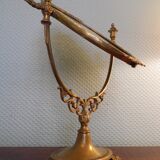 Psyche mirror in brass 39x30cm