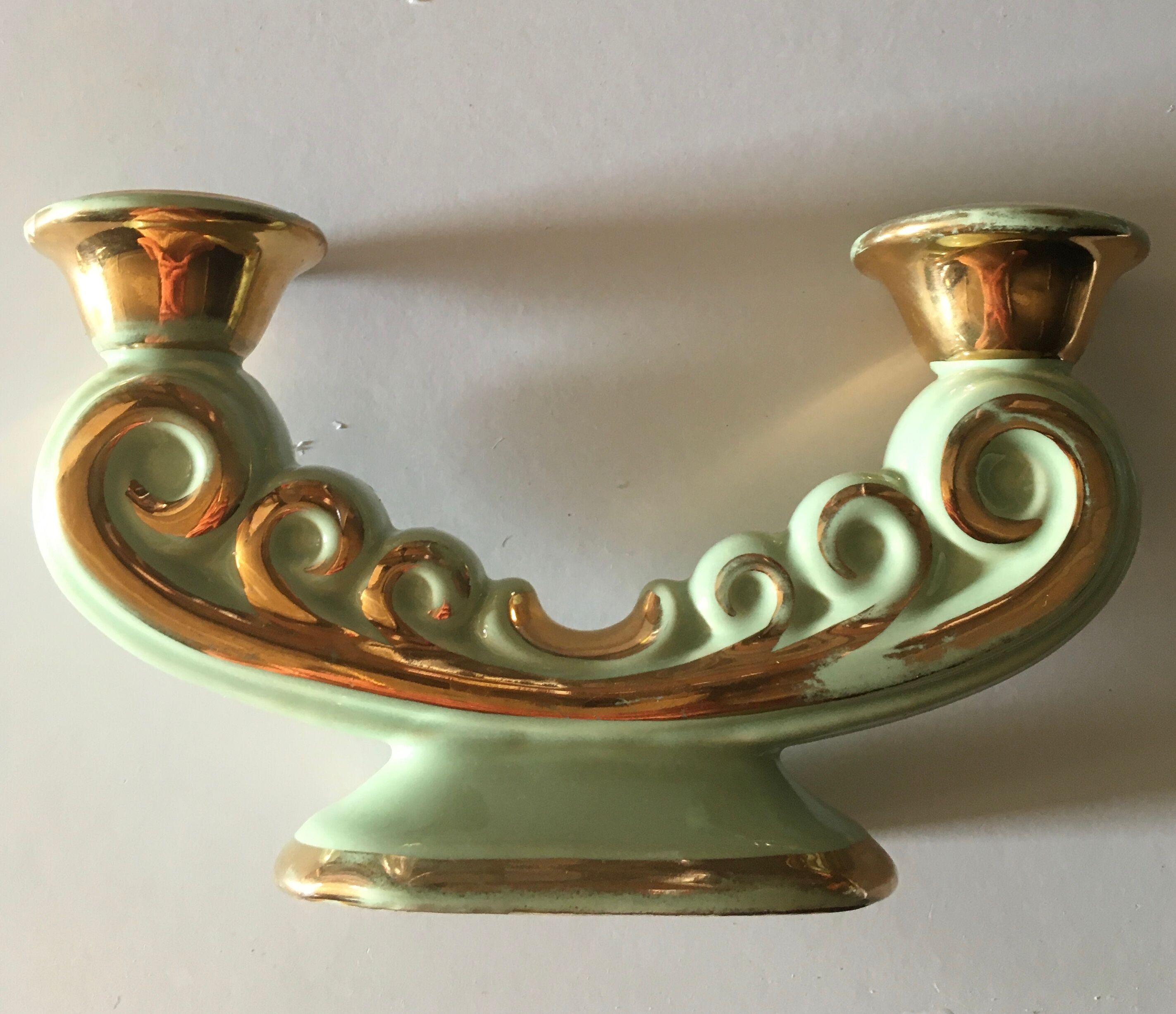 Art Deco ceramic chandelier