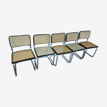 Set de 5 chaises Marcel Breuer B32