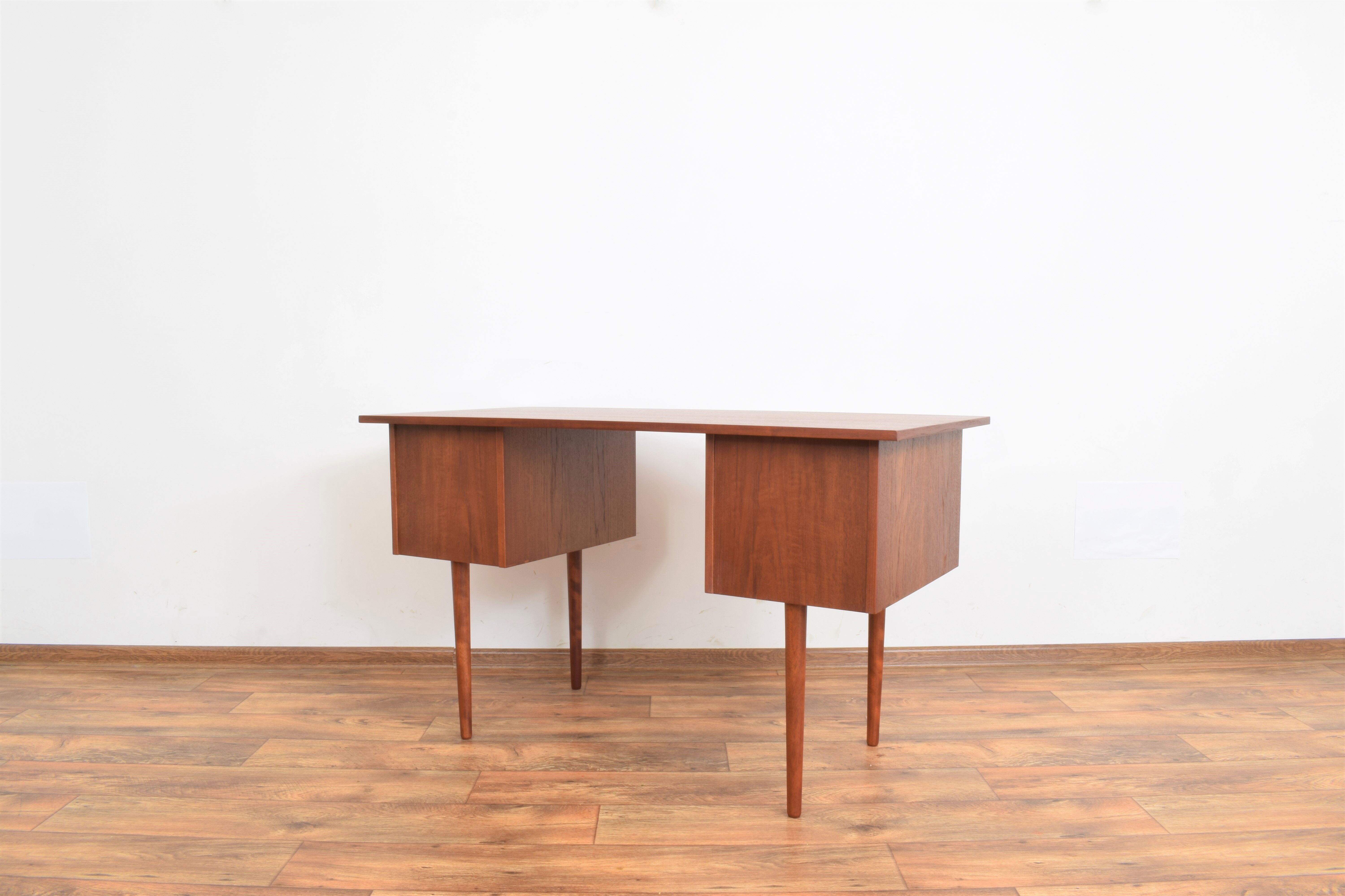 Teak danish desk