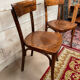 Pair thonet bistro chair Czechoslovakia year 30/40