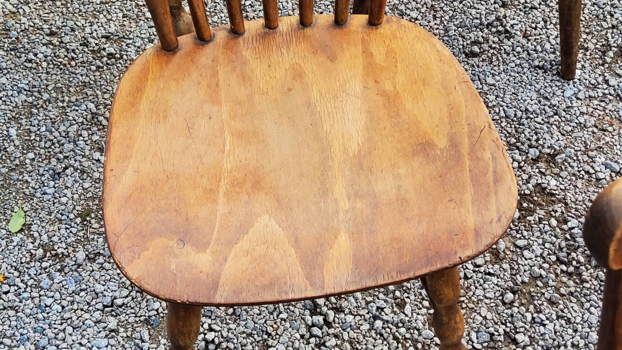 Set de 6 chaises de bistrot Baumann vintage des années 60