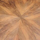 Wooden pedestal table, art deco, 1930s