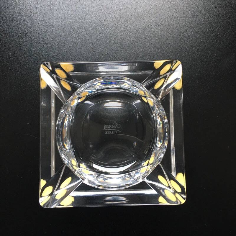 Vintage Sèvres Crystal Ashtray 9x9 cm