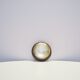 Vintage wooden and brass ceiling lamp from Denmark
