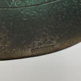 Max Le Verrier bronze trinket bowl, decoration of the sign of the zodiac Aquarius, 1930/1940