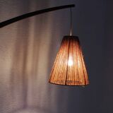 Scandinavian teak and rope stem