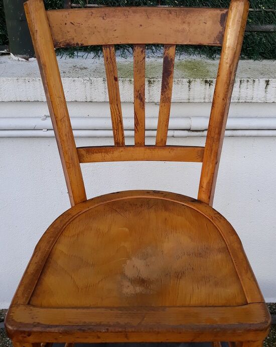 Chaise de café " Baumann " années 50