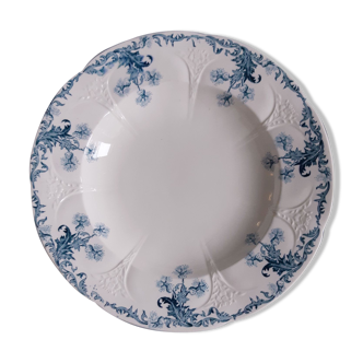 Lot de 6 assiette faience Longwy modèle Lorrain