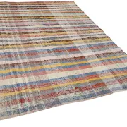 Turkish Handwoven Flatweave Chaput Kilim 175 cm x 247 cm