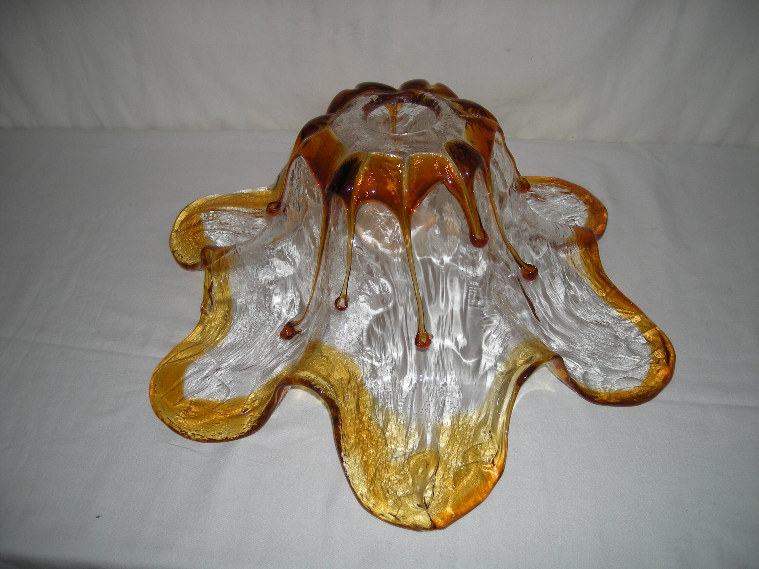 Mazzega pendant light from the 70s