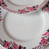 Dessert plates from Saint Amand