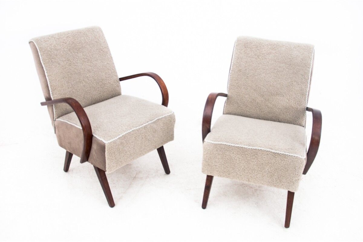 Art Deco armchairs, Czech Republic, 1930s. After renovation.