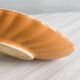 Coupelle en forme de coquillage bicolore, porte-savon