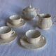 Tea or coffee service in Sarreguemines Digoin 11 pieces