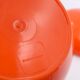 Pomme à glaçons orange en plastique, années 70