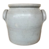 Glazed stoneware pot