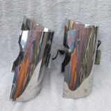 Paire d'appliques Space Age