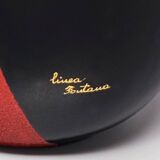 1970s Gorgeous vase in Murano glass by Linea Fontana