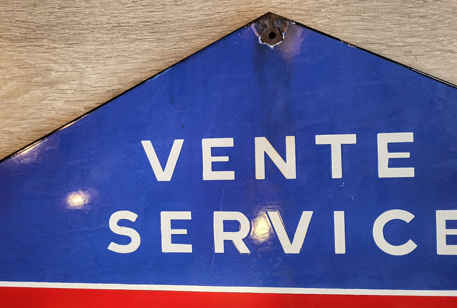 Enamelled plaque "mc cormick"