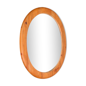 miroir mid-century ovale - pin