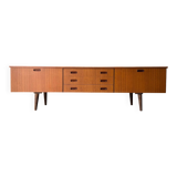 Enfilade scandinave vintage en teck, 1970