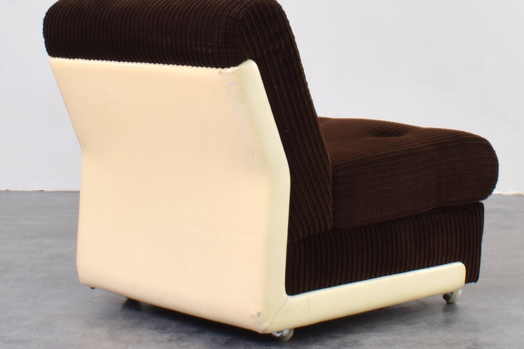 Canapé modulaire allemand du milieu du XXe siècle, années 1970.