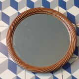 Round rattan mirror Ø40cm