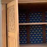 Parisian wardrobe raw wood 1920